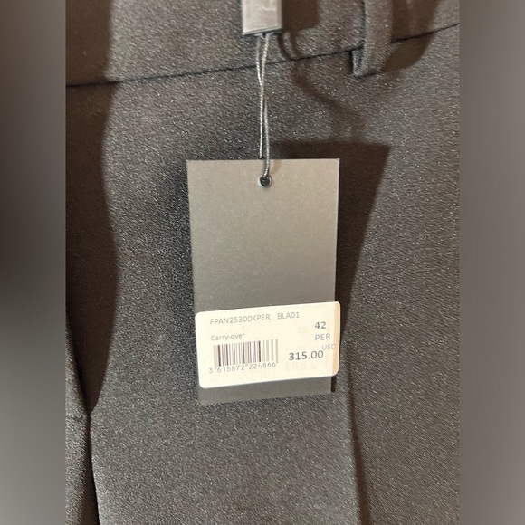 The Kooples Black Slim Fit Trousers - Size 42 (EU) / US 10 - Picture 3 of 6